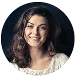 Smiling woman web development professional.